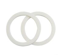 Volakebeing IBC Anillo de sellado de contenedor S60x6 Junta de espuma PTFE profesional Piezas de repuesto para tanque de agua Barril de almacenamiento Tapa superior del tambor Tapa 10 piezas