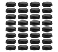 Volakebeing Juego de 32 patas deslizantes para muebles de patio al aire libre, 1.5 pulgadas de diámetro interior, protectores de patas de mesa, protectores de suelo, tapas de muebles de hierro forjado