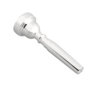 Volakebeing Juego de boquillas profesionales para trompeta chapado en plata, material de cobre 7C 3C, tamaño compatible con múltiples modelos de trompeta para rendimiento de entrenamiento musical