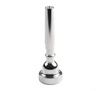 Volakebeing Juego de boquillas profesionales para trompeta chapado en plata, material de cobre 7C 3C, tamaño compatible con múltiples modelos de trompeta para rendimiento de entrenamiento musical