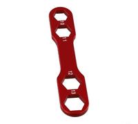 Volakebeing Kit de extracción de pines de rodamiento de aleación de aluminio para mantenimiento de carrete de cebo, 4 pulgadas, juego de herramientas de desmontaje con llave hexagonal y limpieza