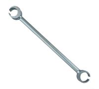 Volakebeing Llave de ajuste de bisagra de puerta de acero, herramienta de reparación de bisagra de bandera resistente, llave de doble extremo de varilla de 13 pulgadas de largo, adecuada para puertas