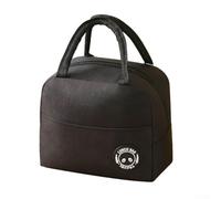 Volakebeing Lonchera térmica aislada para almacenamiento de alimentos con tela Oxford catiónica y forro de papel de aluminio para adultos, mantiene las comidas calientes o frías, ideal para el trabajo