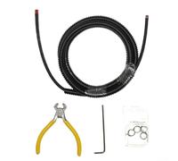 Volakebeing Mango de control de vapor con manguera para Karcher SC1 SC2 SC3 SC4 para SC 2500 pieza de repuesto 4.322-048.3 gris compatibilidad versátil (1 manguera de vapor)