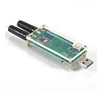 Volakebeing Módulo de radiofrecuencia - Placa de desarrollo CC1101 dual para módulo transceptor RF, equipo de equipo rojo, prueba de señal inalámbrica y (con cáscara)