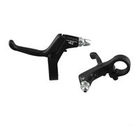 Volakebeing Palancas de freno de aleación para bicicleta de montaña para niños, ligeras y prácticas para jinetes jóvenes (plateado)