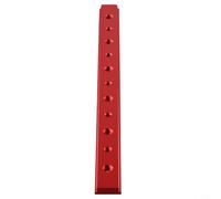 Volakebeing Paquete de 2 deslizadores en T de aleación de aluminio de 100-450 mm, sistema de riel de barra de calibre de inglete para sierra de mesa, guía de valla y accesorios de plantilla de banco