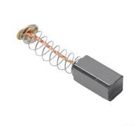 Volakebeing Para 4 cepillos de carbón de 10 mm x 5 mm x 5 mm para motores eléctricos, juego de cepillos de motor de repuesto compatible con herramientas eléctricas incluyendo taladros, amoladoras