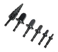 Volakebeing Para 6 piezas/7 piezas de 5 pulgadas - Herramienta expansora de tubo de estampado para tubo de cobre de aire acondicionado, tamaños de 4 a 3/4 pulgadas con vástago hexagonal, juego de