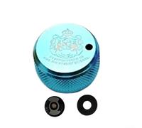 Volakebeing Para ABU - Pomo de freno mecánico de aleación de aluminio compatible con kit de sonido interno para carrete de pesca Baitcast 3 3.5 4 P5 Series Múltiples colores (azul claro)