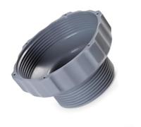 Volakebeing Para equipo de piscina Intex Parte 11239 Adaptador de manguera Conector de montaje compatible con montaje en pared 28001E Sistema de mantenimiento de piscina