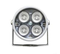 Volakebeing Para iluminador LED infrarrojo de 850 nm para cámara CCTV, IP42 impermeable para luz con ángulo de haz de 90° y distancia de visión de 50 metros, CC 12 V 1 A