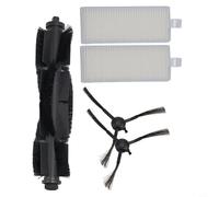 Volakebeing Piezas de repuesto para aspiradora robot compatibles con Tapo RV30, RV10, incluye 2 cepillos laterales, 1 cepillo de rollo, 2 filtros