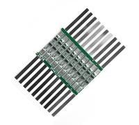 Volakebeing Placa de protección de batería de litio de 3 A, módulo de circuito de iones de litio 1S 3,7 V, protección contra cortocircuitos 10/20/50/100 unidades (100 unidades)