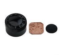Volakebeing Pomo de freno mecánico para TATULA 100/150/200/300/400 Carrete de baitcasting de aleación de aluminio, piezas de repuesto ligeras, negro, rojo y plateado (19 para TATULA 100 negro)