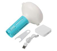 Volakebeing Probador de calidad de agua solar WiFi pH ORP piscina monitor de salinidad para puerta de enlace acceso a datos en tiempo real impermeable IP67 dispositivo de medición de temperatura