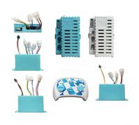 Volakebeing Receptor de control remoto para vehículo eléctrico 2 4G compatible con varios modelos, fácil de usar (receptor 40A 5P B)
