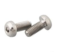 Volakebeing RISK M5 x 12 mm para pernos de jaula de botella, aleación para bicicleta, tornillos para soporte de botella de agua para componentes de ciclismo, paquete de 2, negro/dorado/colorido ()