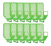 Volakebeing Sistema divisor de almacenamiento para refrigerador, organizador de cajones de cocina, clips, placas de partición, contenedor de ahorro de espacio para organización del hogar, paquete de