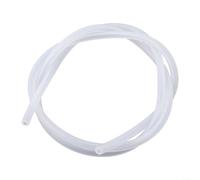 Volakebeing Tubo de leche de silicona de repuesto para máquina de café, 100 cm de longitud, 3 mm, diámetro interno de 6 mm, diámetro externo, resistente al calor, flexible y transparente