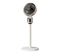 Volakebeing Ventilador circulador de aire de pedestal ajustable con fuente de alimentación USB, 3 ajustes de velocidad, control mecánico, ventilador de pie de escritorio de 58-80 cm de altura para el