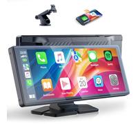 Volam Inalámbrico Carplay Pantalla Coche,Para Apple Carplay&Android Auto,9.26 Pulgadas Pantalla táctil IPS Pantalla, Automóviles Radio de Car Audio Bluetooth music/Mirror Link/GPS Navigation for Coche