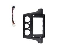Volante A La Derecha Marco Panel para Estéreo 10.1 Pulgadas Embellecedor Radio para Consola Central para Mitsubishi para AIRTREK para Outlander 2001-2005 QAQMHVCVB(Frame with Cable)
