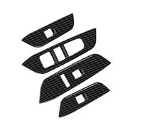 Volante A La Izquierda Panel De Control De Elevación De Las Ventanas Interiores Del Coche Para Nissan Para Kicks 2025 DYDGUTUFB(Carbon Fiber look)