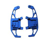 Volante antideslizante Para VW Para Golf GTI R GTD GTE MK7 7 Para Polo GTI Para Scirocco 2014-2020 Paletas De Cambio De Volante Extendidas(AZUL)