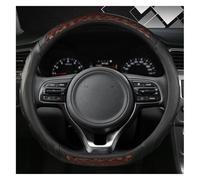 Volante automóvi Cubiertas para Kia para Forte para GT 2019-2021 Funda Volante Coche Transpirable Antislizante 38 Cm con Forma D(3)