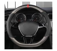 Volante automóvi Cubiertas para Ni&ssan para Qashqai para J11 para X-Trail T32 2015-2021 Funda para Volante Coche 38 Cm(Type E D Shape)