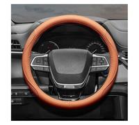 Volante automóvi Cubiertas para Toyota para Grevia para Highlanr para Sienna para Funda Protectora Volante Coche 38 Cm(Orange)