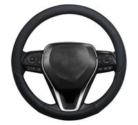 Volante automóvi Cubiertas para Toyota para Rav4 para Wildlanr para RAV4 Funda Cuero Antislizante Volante Coche Accesorio(2)