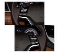 Volante Automóvil Botones Para BMW Para MINI Para Clubman Para Cooper R55 R56 R57 R58 R59 R60 R61 Cubierta Botón Interruptor Control Crucero Audio Volante Multifunción(1 Set Black)