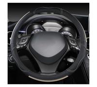 Volante Automóvil Funda para Volante De Coche Deportivo Cuero Genuino para Toyota, para CHR, para C-HR, Accesorios para Automóviles Protector Volante Coche(Blanco)