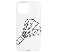 Volante Bola Pluma Carcasa para iPhone 15