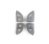 Volante BotóN MultifuncióN Control 1 Par De Cubierta Del Interruptor Botón Control Volante 2208210679 Botones Izquierdo Derecho Para Benz S lase W220 W215(Gray 1 Pair)