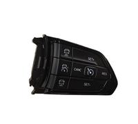 Volante BotóN MultifuncióN Control Botones Volante Coche Interruptor Volumen Bluetooth Ajuste Crucero Para Jeep Para Brújula Para Cherokee Para Commander(Derecha)