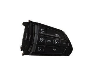 Volante BotóN MultifuncióN Control Botones Volante Coche Interruptor Volumen Bluetooth Ajuste Crucero Para Jeep Para Brújula Para Cherokee Para Commander(Derecha)