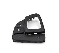 Volante BotóN MultifuncióN Control Cubierta Botón Control Interruptor Volante Izquierdo/derecho Coche Para BENZ Para Clase E W213 W238 E200 E300 E350 2016-2018(A-Black-Left)
