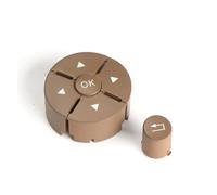 Volante BotóN MultifuncióN Control Cubierta Embellecedora Interruptor Botón Volante Coche Para Benz CE, GLK Clase W204 W207 W212 X204 C180 C200 GLK260 E300(Left Beige)
