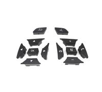 Volante BotóN MultifuncióN Control Para Benz CE Para GLK Clase A W204 X204 W212 W218 W156 W246 Botón De Volante Coche Cubierta Interruptor Control Menú(A Black)