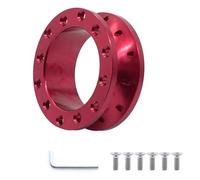 Volante carreras Kit De Adaptador Espaciador Universal Para Volante Deportivo De Coche 30 Mm Y 50 Mm(30MM-Red)