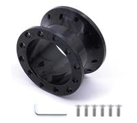 Volante carreras Kit De Adaptador Espaciador Universal Para Volante Deportivo De Coche 30 Mm Y 50 Mm(50MM-Black)