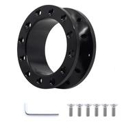 Volante carreras Kit De Adaptador Espaciador Universal Para Volante Deportivo De Coche 30 Mm Y 50 Mm(30MM-Black)