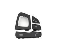 Volante Coche Interruptor Para Benz Clase E W213 Sedan W238 Coupe Cubierta Para Botón Interruptor Control Volumen Izquierdo Y Derecho Volante Multifunción Coche LHD(LHD-Black Right)