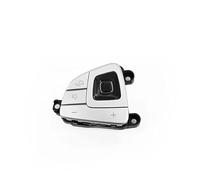 Volante Coche Interruptor Para Benz Clase E W213 W238 E200 E300 E400 A0999056200 Conjunto Botón Control Interruptor Volante Izquierdo Y Derecho Coche(Silver Left)
