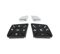 Volante Coche Interruptor Para Benz Clase G W463 G350 G500 G55 2004-2018 Teclas Interruptor Botón Control Volante Izquierdo Y Derecho Multifunción Para Coche(Model C-Black)
