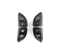 Volante Coche Interruptor Para Benz S lase W220 W215 2208210679 1 Par Cubierta De Interruptor Control Volante Botón Izquierdo Derecho(Black(A Pair))