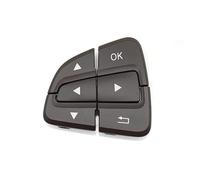 Volante Coche Interruptor Para Benz W176 W246 W156 W166 W292 W117 W218 W231 W447 Botones Interruptor Control Volante Multifunción Para Interior Coche(Moka-Left)